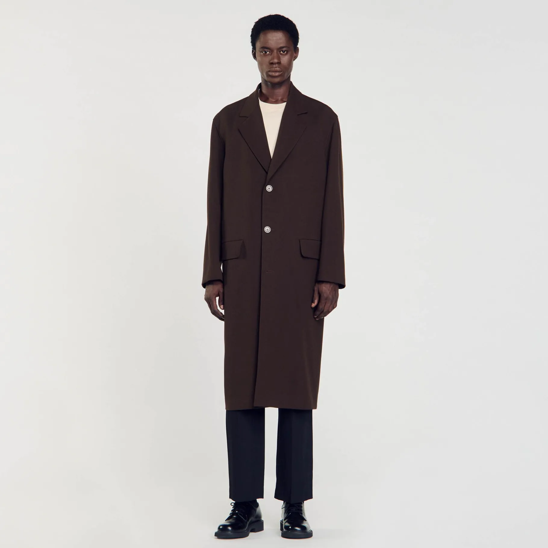 Sandro Paris Abrigos & Cazadoras<Abrigo De Lana