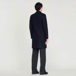 Sandro Paris Abrigos & Cazadoras<Abrigo De Lana Y Cachemira