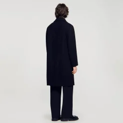 Sandro Paris Abrigos & Cazadoras<Abrigo De Pano De Lana