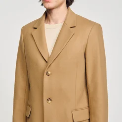 Sandro Paris Abrigos & Cazadoras<Abrigo De Pano De Lana