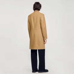 Sandro Paris Abrigos & Cazadoras<Abrigo De Pano De Lana