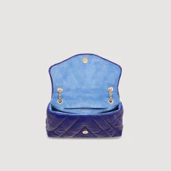 Sandro Paris Bolsos De Hombro<Bolso Mila De Cuero Granulado Acolchado