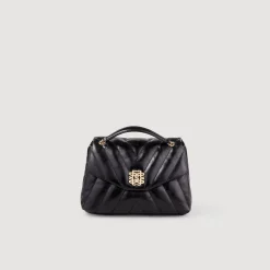 Sandro Paris Bolsos De Hombro<Bolso Mila De Piel Acolchada