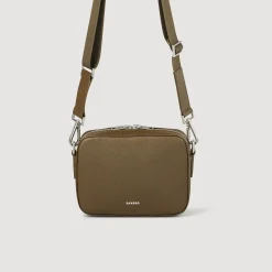 Sandro Paris Minibolsos<Bolso Pequeno De Cuero Saffiano