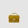 Sandro Paris Bolsos De Hombro<Bolso Pequeno Yza De Piel Efecto Lagarto