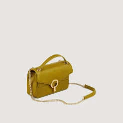 Sandro Paris Bolsos De Hombro<Bolso Pequeno Yza De Piel Efecto Lagarto