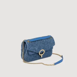 Sandro Paris Bolsos De Hombro<Bolso Yza De Rafia