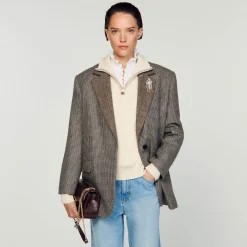 Sandro Paris Bolsos De Hombro<Bolso Yza Modelo Pequeno