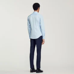 Sandro Paris Camisas<Camisa Ajustada De Algodon Stretch