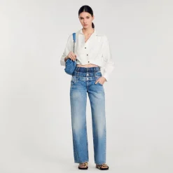 Sandro Paris Tops & Camisas<Camisa Corta