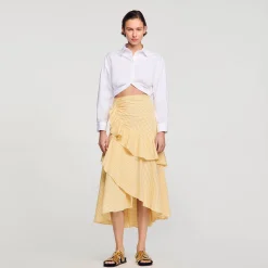 Sandro Paris Tops & Camisas<Camisa Corta Retorcida