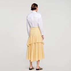 Sandro Paris Tops & Camisas<Camisa Corta Retorcida