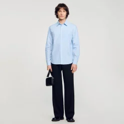 Sandro Paris Camisas<Camisa De Algodon