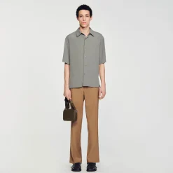 Sandro Paris Camisas<Camisa De Manga Corta