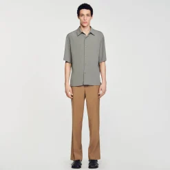 Sandro Paris Camisas<Camisa De Manga Corta