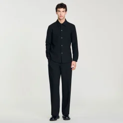 Sandro Paris Camisas<Camisa De Manga Larga