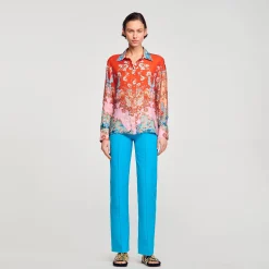 Sandro Paris Tops & Camisas<Camisa Estampada