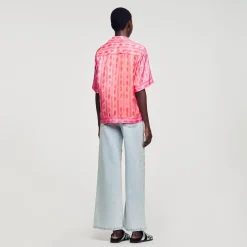 Sandro Paris Conjuntos<Camisa Estampada Paisley