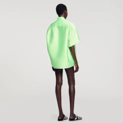 Sandro Paris Conjuntos<Camisa Oversize Satinada