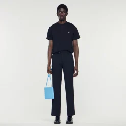 Sandro Paris Camisetas & Polos<Camiseta Con Parche Square Cross