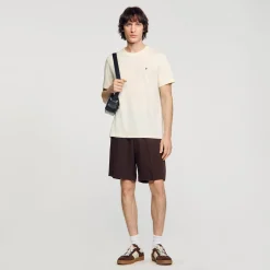 Sandro Paris Camisetas & Polos<Camiseta Con Parche Square Cross