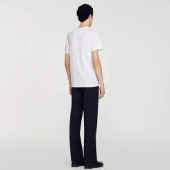 Sandro Paris Camisetas & Polos<Camiseta De Manga Corta