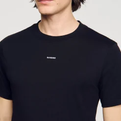Sandro Paris Camisetas & Polos<Camiseta De Manga Corta