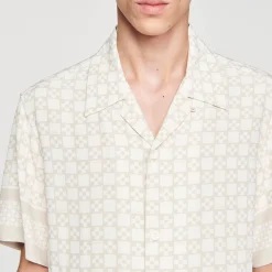 Sandro Paris Camisas<Camiseta De Manga Corta Square Cross