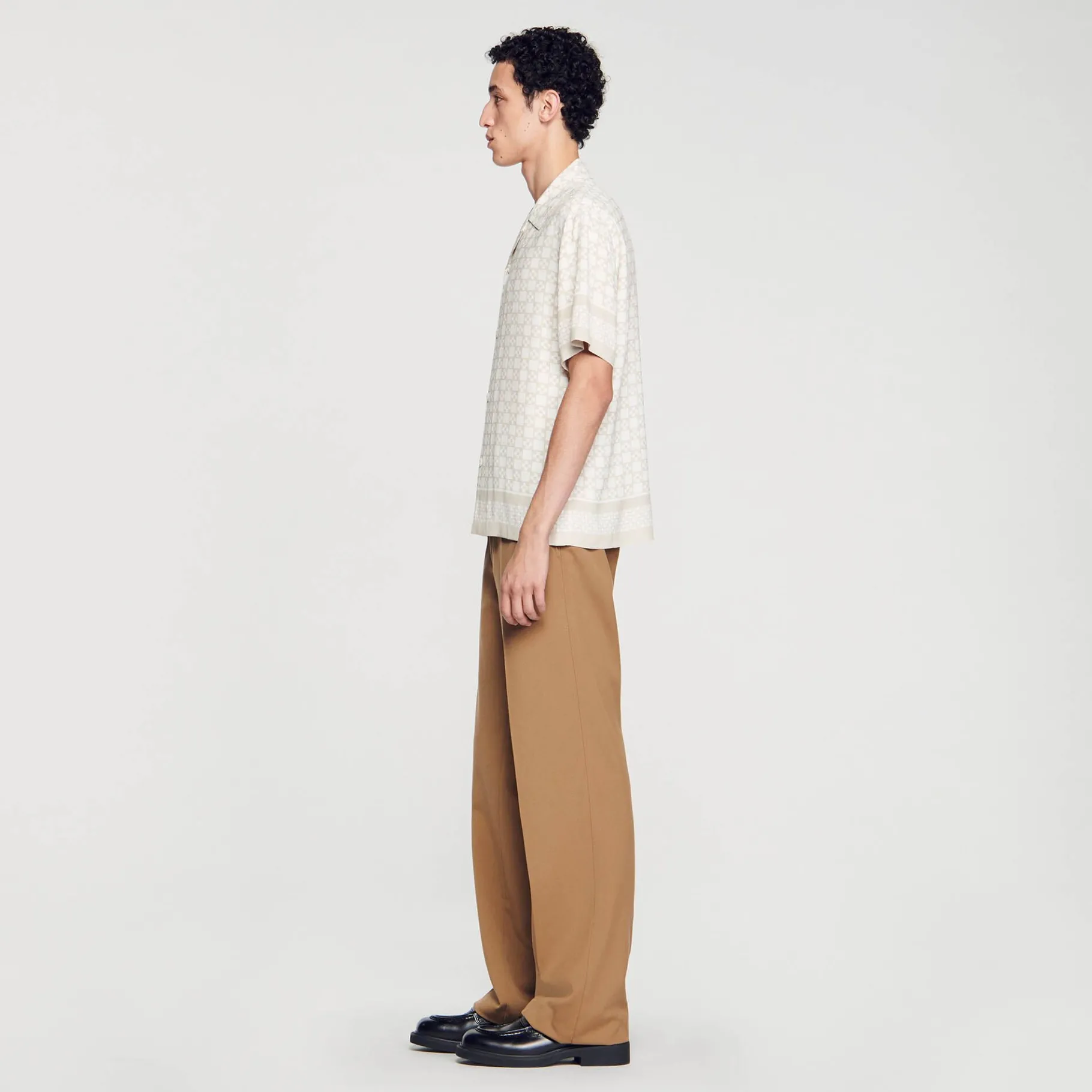 Sandro Paris Camisas<Camiseta De Manga Corta Square Cross