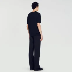 Sandro Paris Camisetas & Polos<Camiseta De Punto