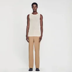 Sandro Paris Jerséis & Chalecos<Camiseta De Tirantes De Punto