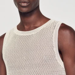 Sandro Paris Jerséis & Chalecos<Camiseta De Tirantes De Punto