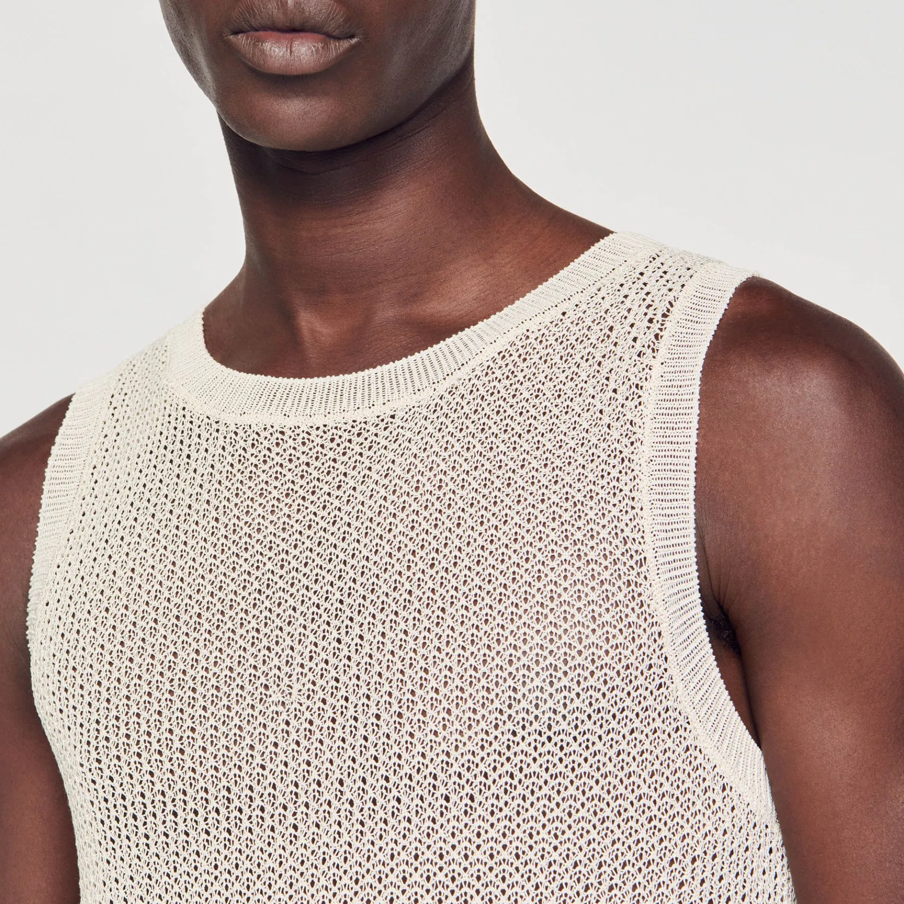 Sandro Paris Jerséis & Chalecos<Camiseta De Tirantes De Punto