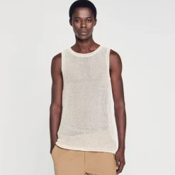 Sandro Paris Jerséis & Chalecos<Camiseta De Tirantes De Punto