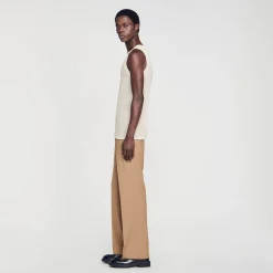 Sandro Paris Jerséis & Chalecos<Camiseta De Tirantes De Punto