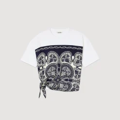 Sandro Paris Camisetas<Camiseta Fular