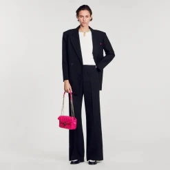 Sandro Paris Jerseys & Cárdigans<Camiseta Sin Mangas Con Cuello Joya