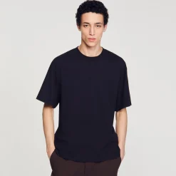 Sandro Paris Camisetas & Polos<Camiseta Sobredimensionada