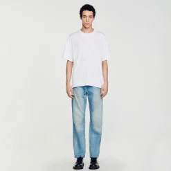 Sandro Paris Camisetas & Polos<Camiseta Sobredimensionada