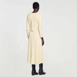 Sandro Paris Conjuntos<Cardigan Adornado Con Piedras