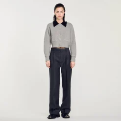 Sandro Paris Jerseys & Cárdigans<Cardigan Corto