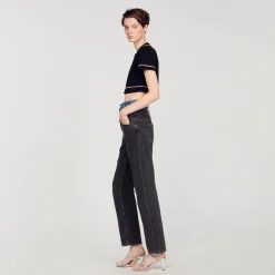 Sandro Paris Conjuntos<Cardigan Corto