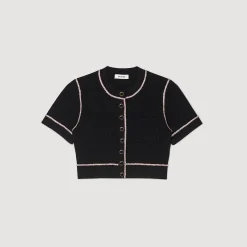 Sandro Paris Conjuntos<Cardigan Corto