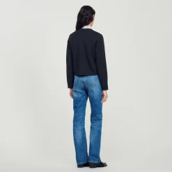 Sandro Paris Otros Accesorios<Cardigan De Lana Certificada