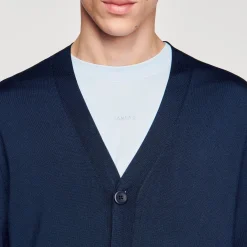 Sandro Paris Jerséis & Chalecos<Cardigan De Punto