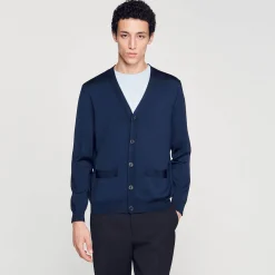 Sandro Paris Jerséis & Chalecos<Cardigan De Punto