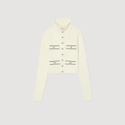 Sandro Paris Jerseys & Cárdigans<Cardigan De Punto Acanalado