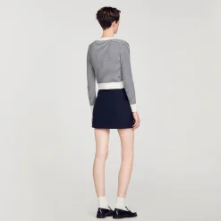 Sandro Paris Conjuntos<Cardigan De Punto De Rizo