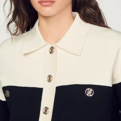 Sandro Paris Jerseys & Cárdigans<Cardigan De Viscosa Certificada