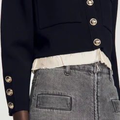 Sandro Paris Jerseys & Cárdigans<Cardigan Tipo Camisa